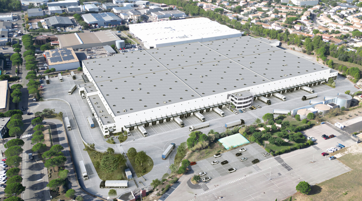 Entrepôt Vendargues 32 073 m²