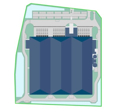 Entrepôt Le Meux 17 514 m²
